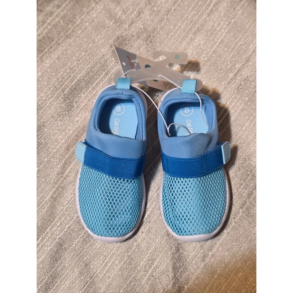 Cat & Jack Toddler Austen Slip-On Mesh Sneakers Blue Size 8